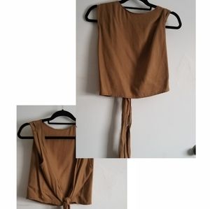 Hackwith Design House Camel Tieback Tank M